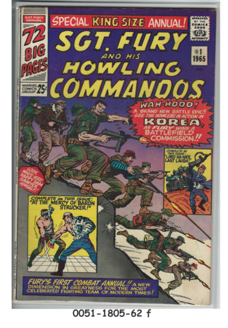 Sgt. Fury and the Howling Commandos Annual 1 © 1965